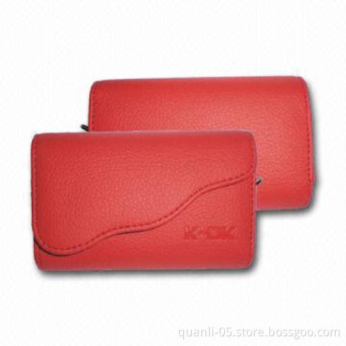 Camera Case, Made of Leather or Fabric